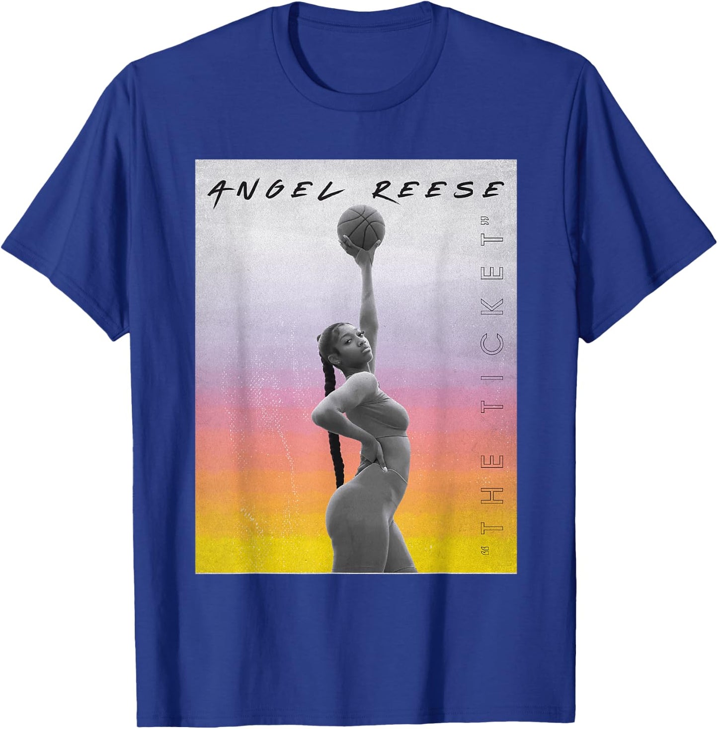 Angel Reese Official Merch T-Shirt - T-Shirt | Royal