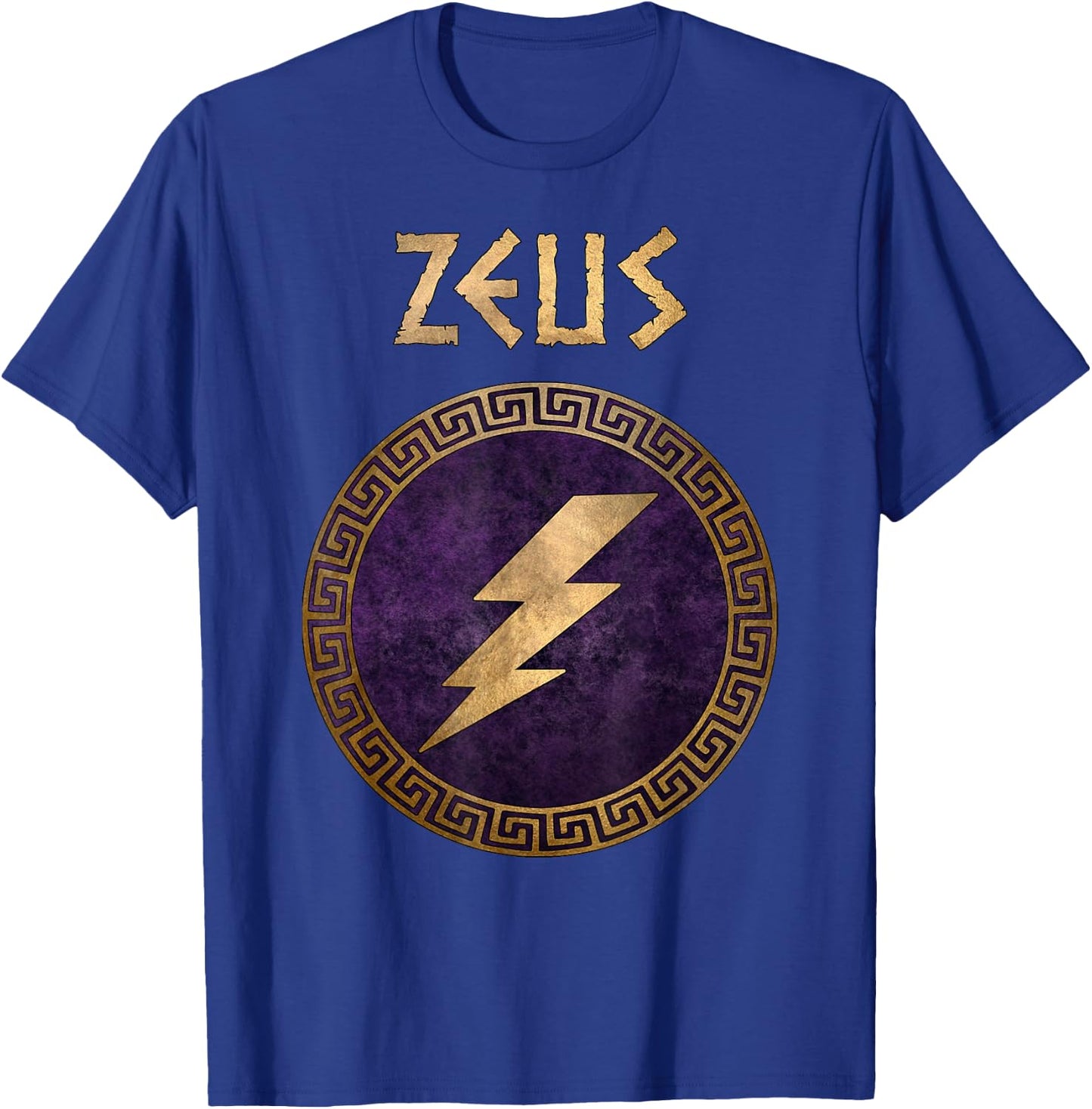 Zeus Ancient Greek God T-Shirt - T-Shirt | Royal