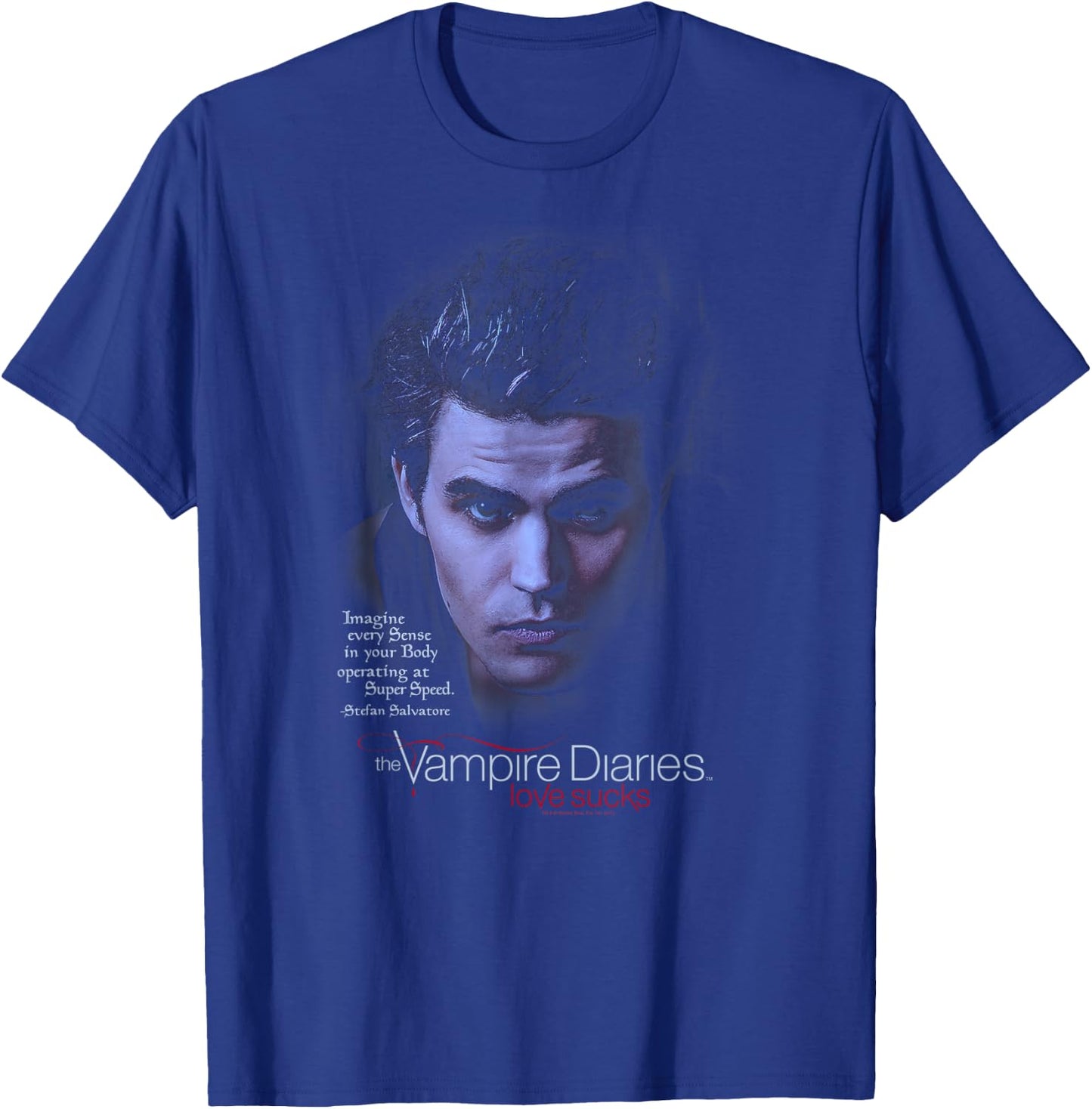 Vampire Diaries Stefan Sense Your Body T-Shirt - T-Shirt | Royal