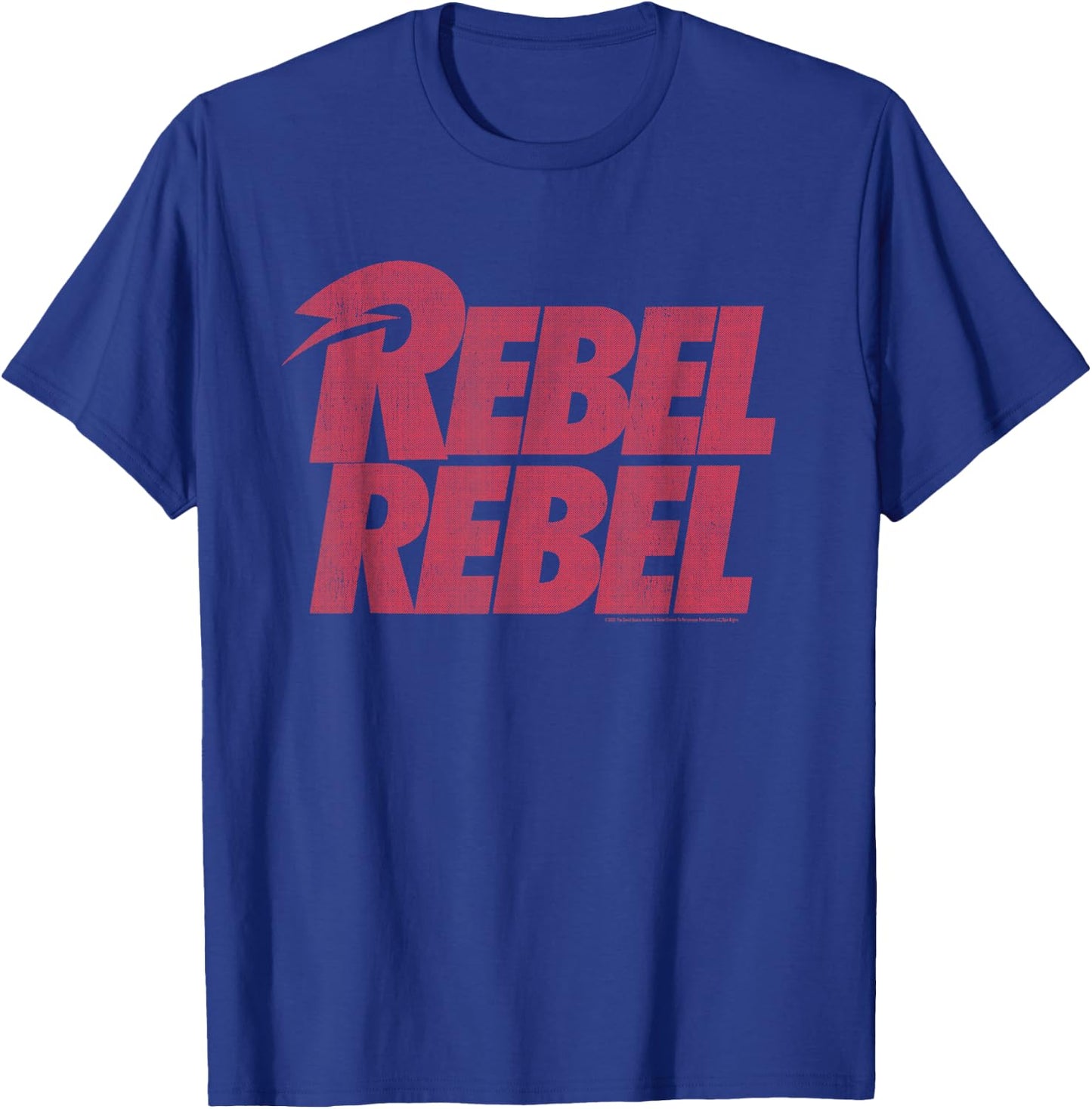 David Bowie - Rebel Rebel Lyric T-Shirt - T-Shirt | Royal