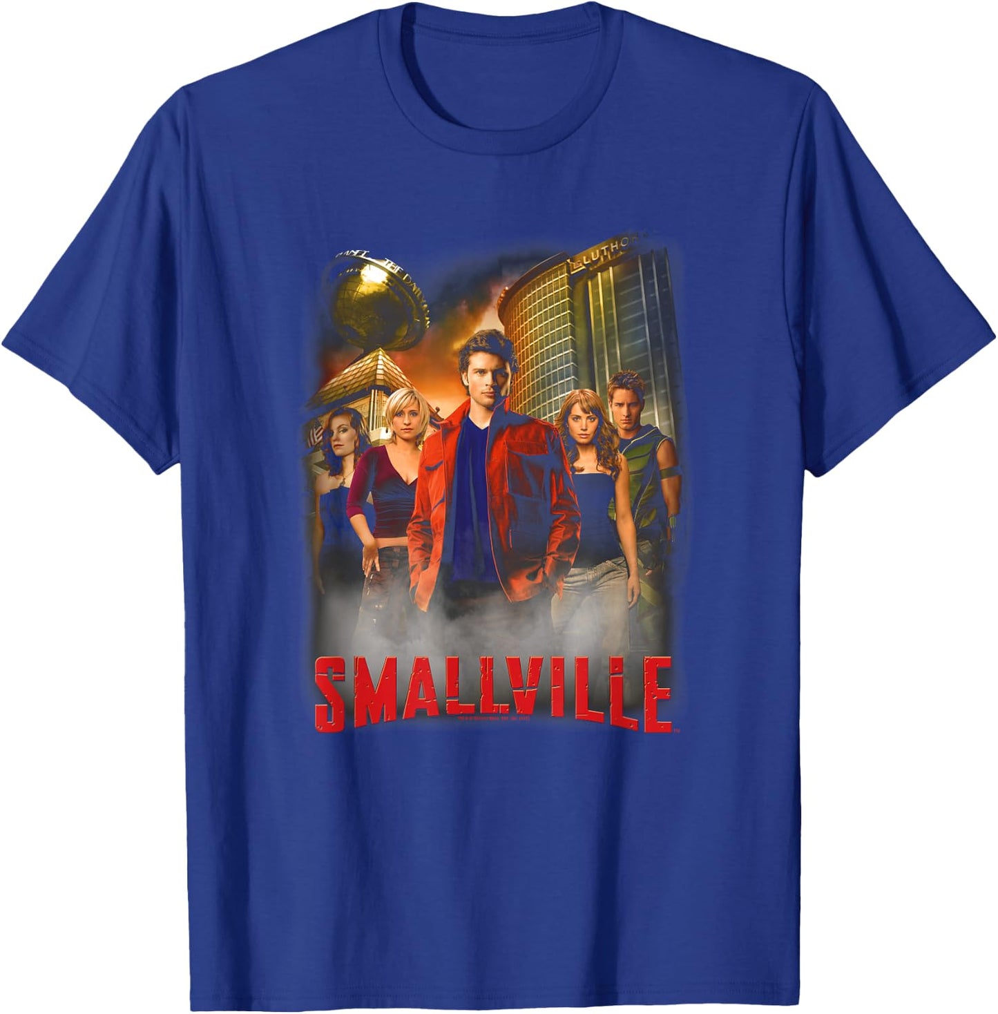 Smallville The Cast T-Shirt - T-Shirt | Royal