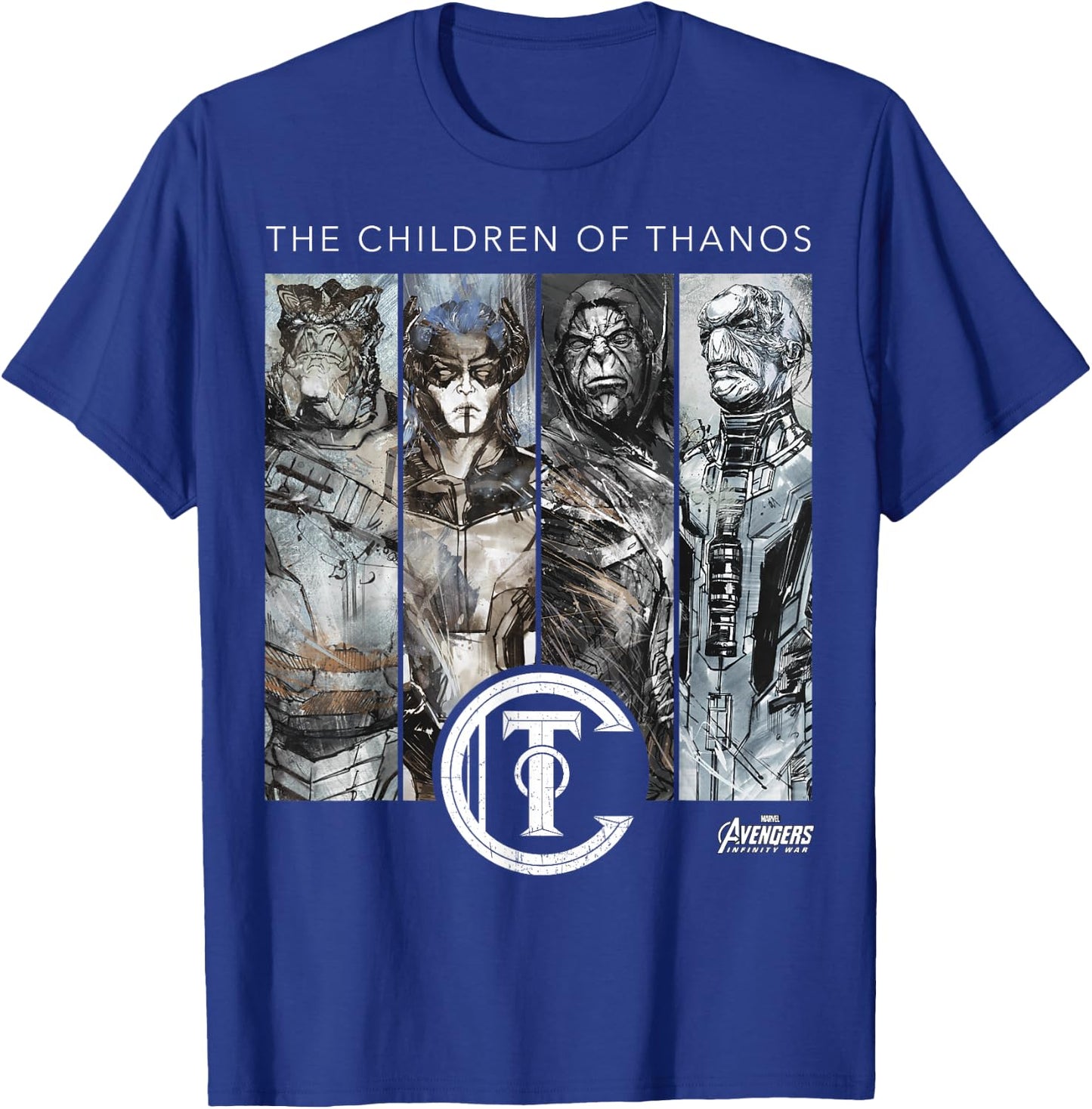 Marvel Infinity War Children of Thanos Graphic T-Shirt - T-Shirt | Royal