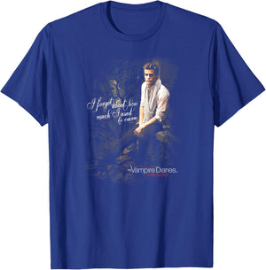 Vampire Diaries Stefan I Used to Care T-Shirt - T-Shirt | Royal
