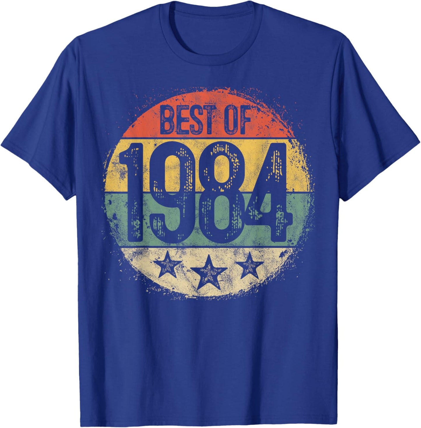 Best Of 1984 41st Birthday Gifts Women 41 Year Old T-Shirt - T-Shirt | Royal