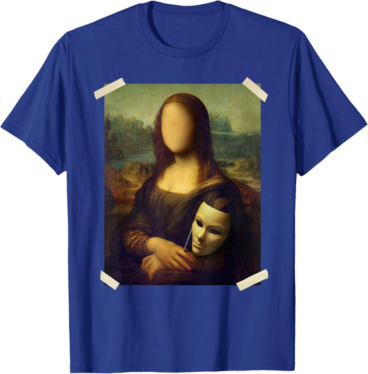 La Gioconda - Mona Lisa - Famous Painting T-Shirt - T-Shirt | Royal