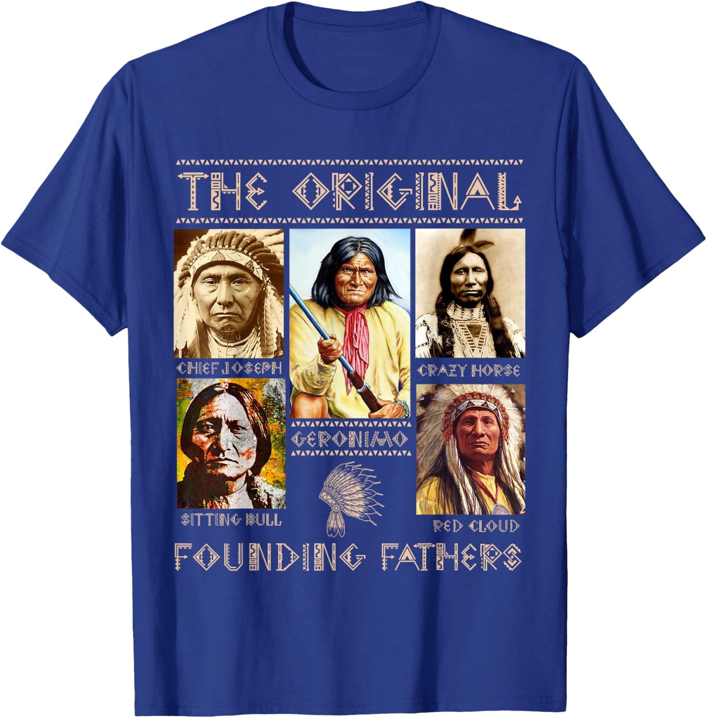 The Original Founding Fathers T-Shirt - T-Shirt | Royal