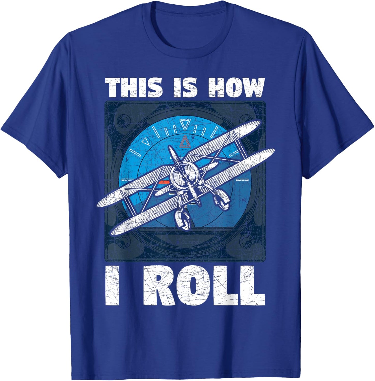 So bin ich nun mal Funny Aeroplane Gift Pilot T-Shirt - T-Shirt | Royal