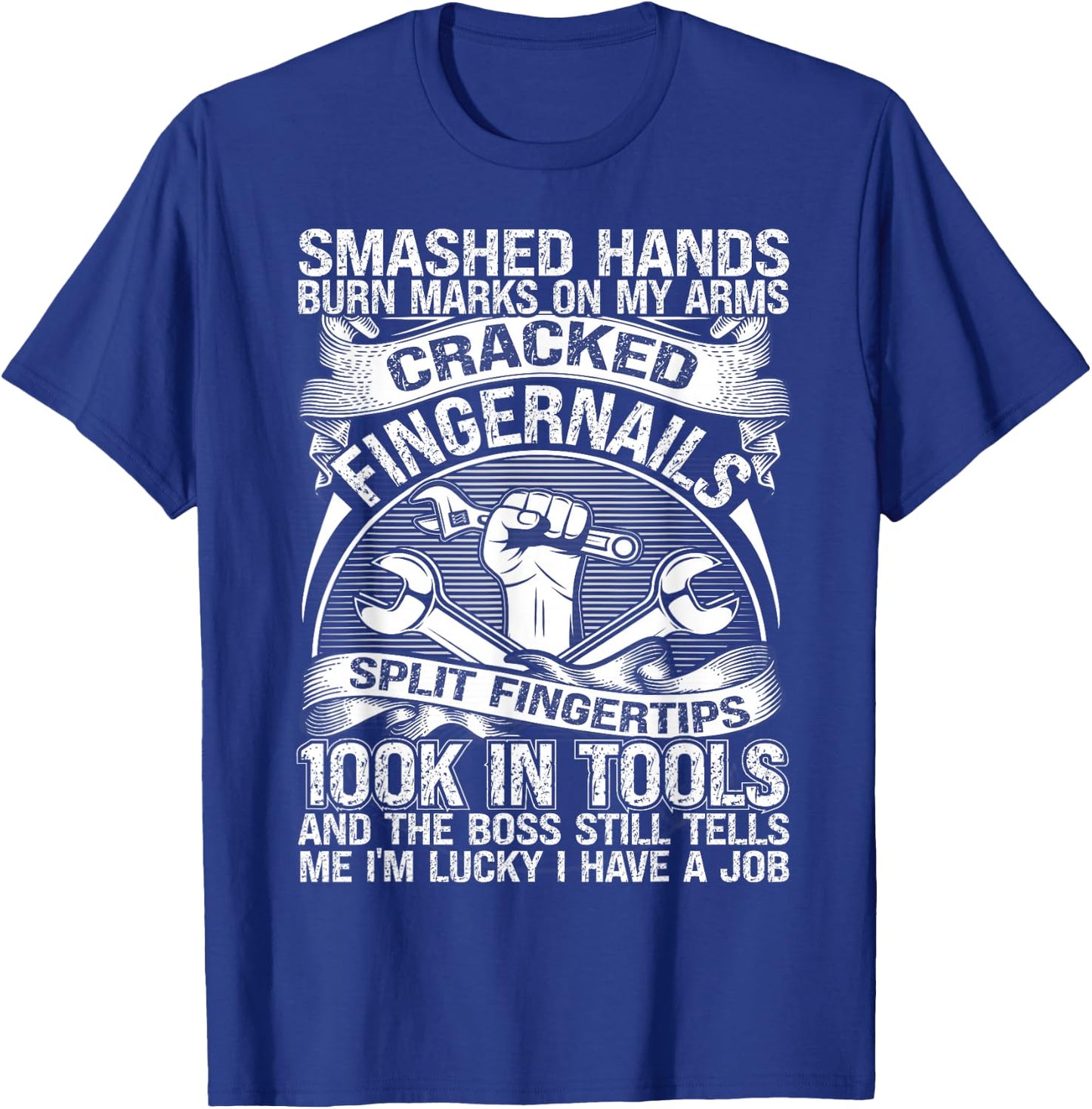 Mechanic Car Guy Car Tuning Garage T-Shirt - T-Shirt | Royal