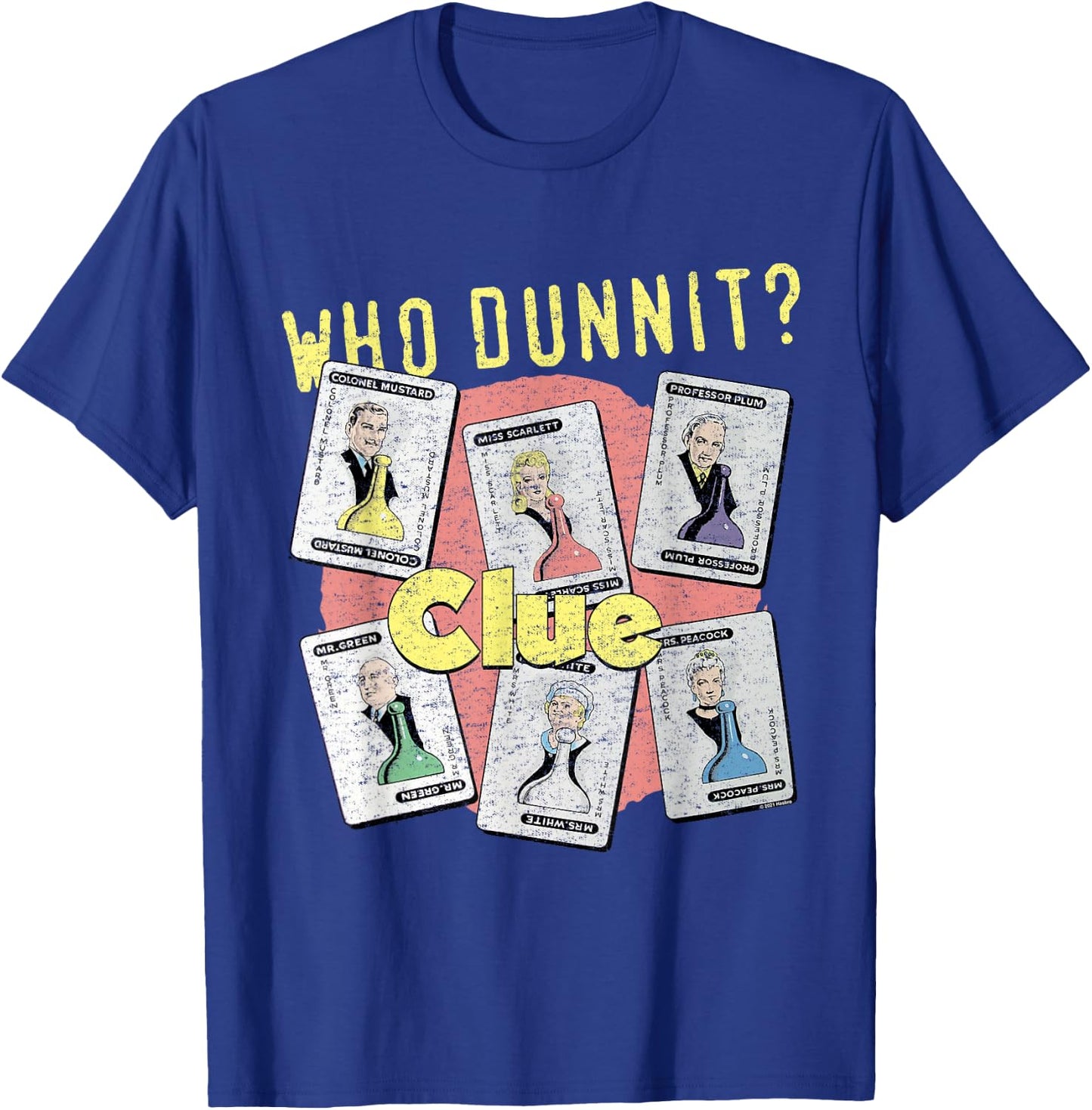 Clue Clue to Who Dunnit T-Shirt - T-Shirt | Royal