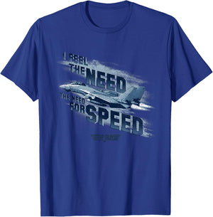 Top Gun Need For Speed T-Shirt - T-Shirt | Royal
