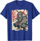 Sasquatch Samurai Japanese Bigfoot T-Shirt - T-Shirt | Royal