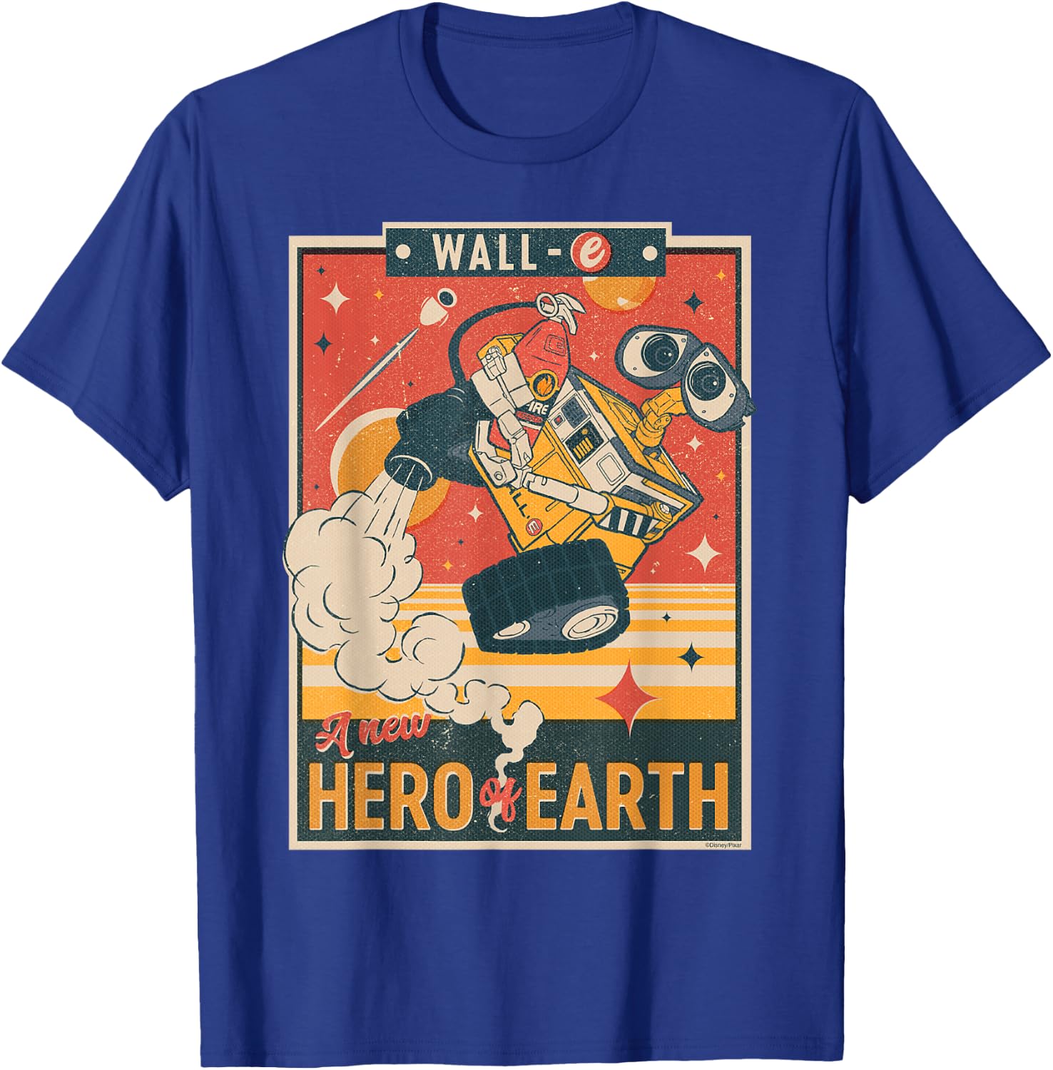 Disney and Pixar’s Wall-E A New Hero of Earth Small T-Shirt - T-Shirt | Royal