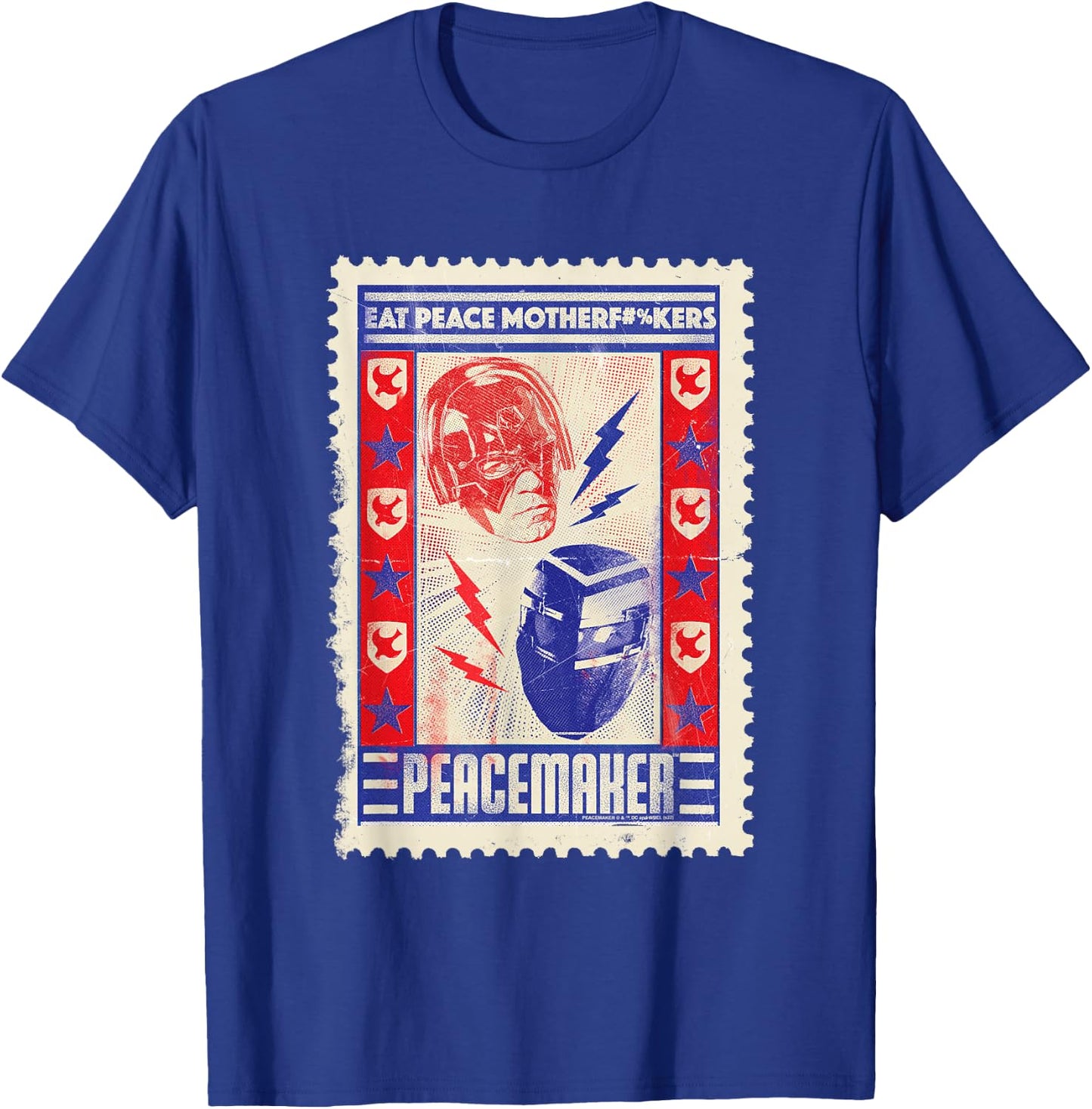 Peacemaker Eat Peace T-Shirt - T-Shirt | Royal