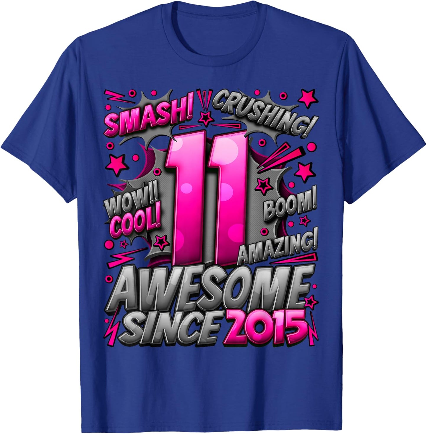 11 Year Old Gifts for Boys 11th Birthday Boy 11 Year Old Boy T-Shirt - T-Shirt | Royal
