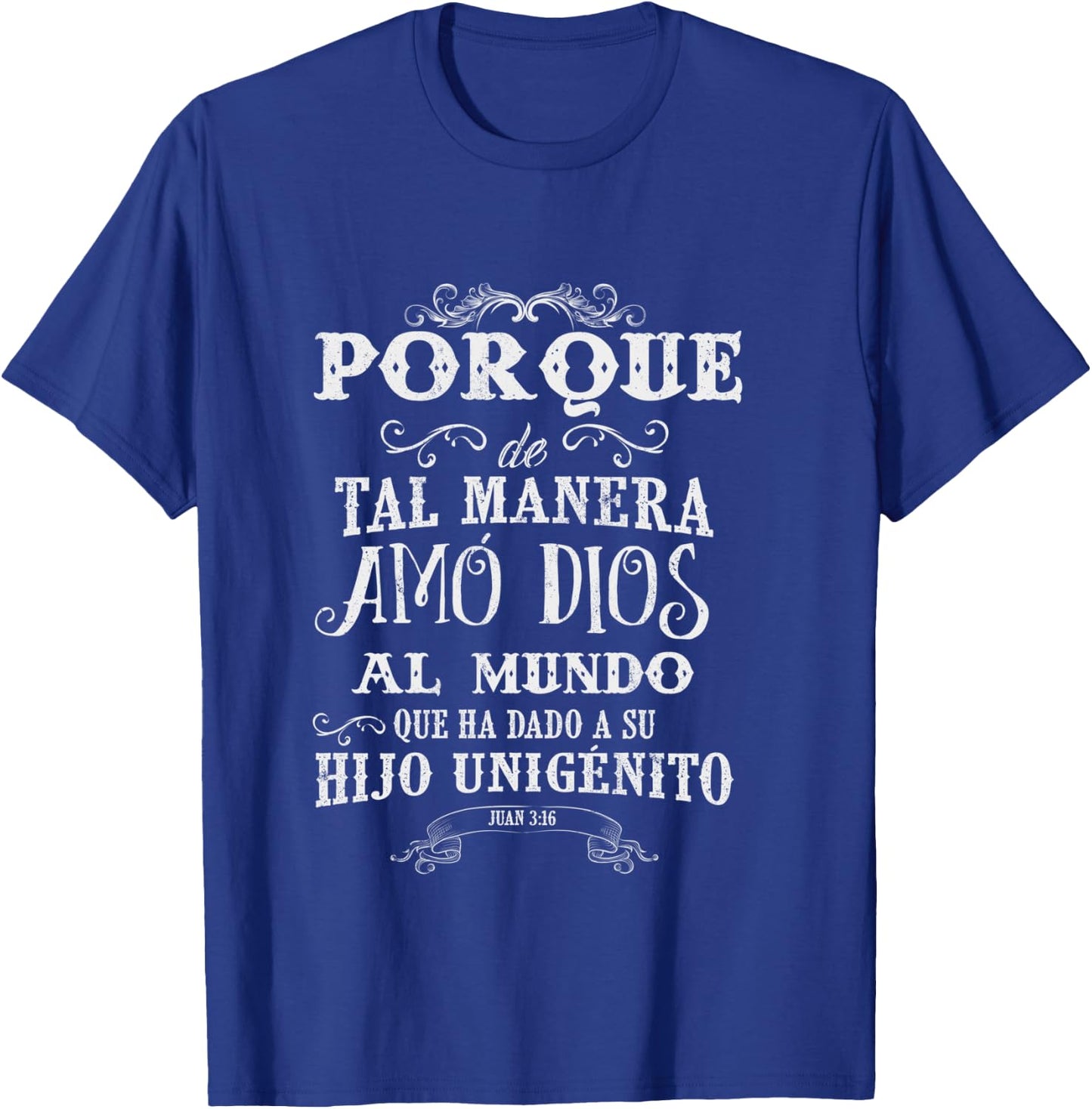 Camisas cristianas de mangas largas sobre Jesus T-Shirt - T-Shirt | Royal