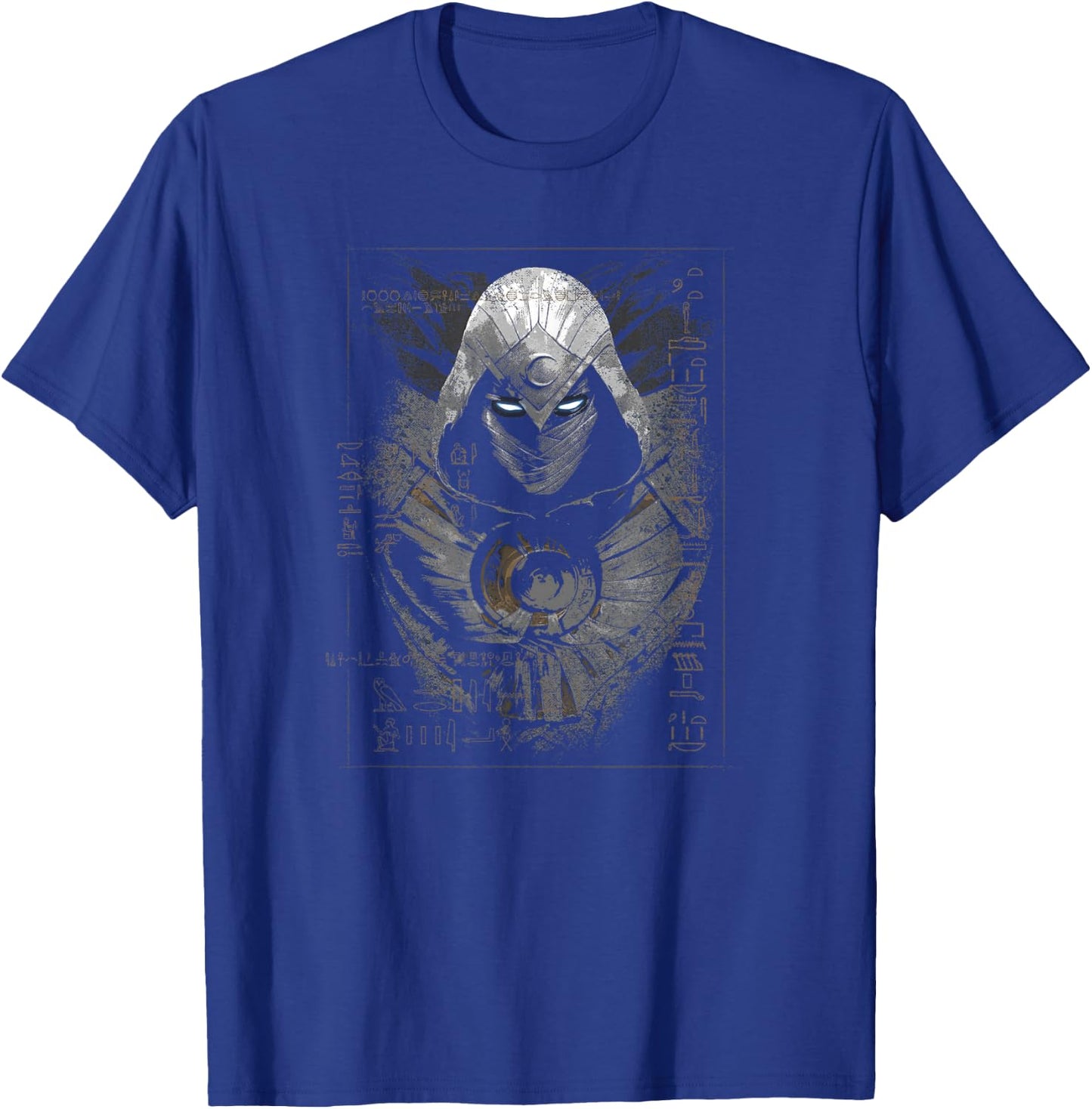 Marvel Moon Knight Ancient Glyphs Small T-Shirt - T-Shirt | Royal