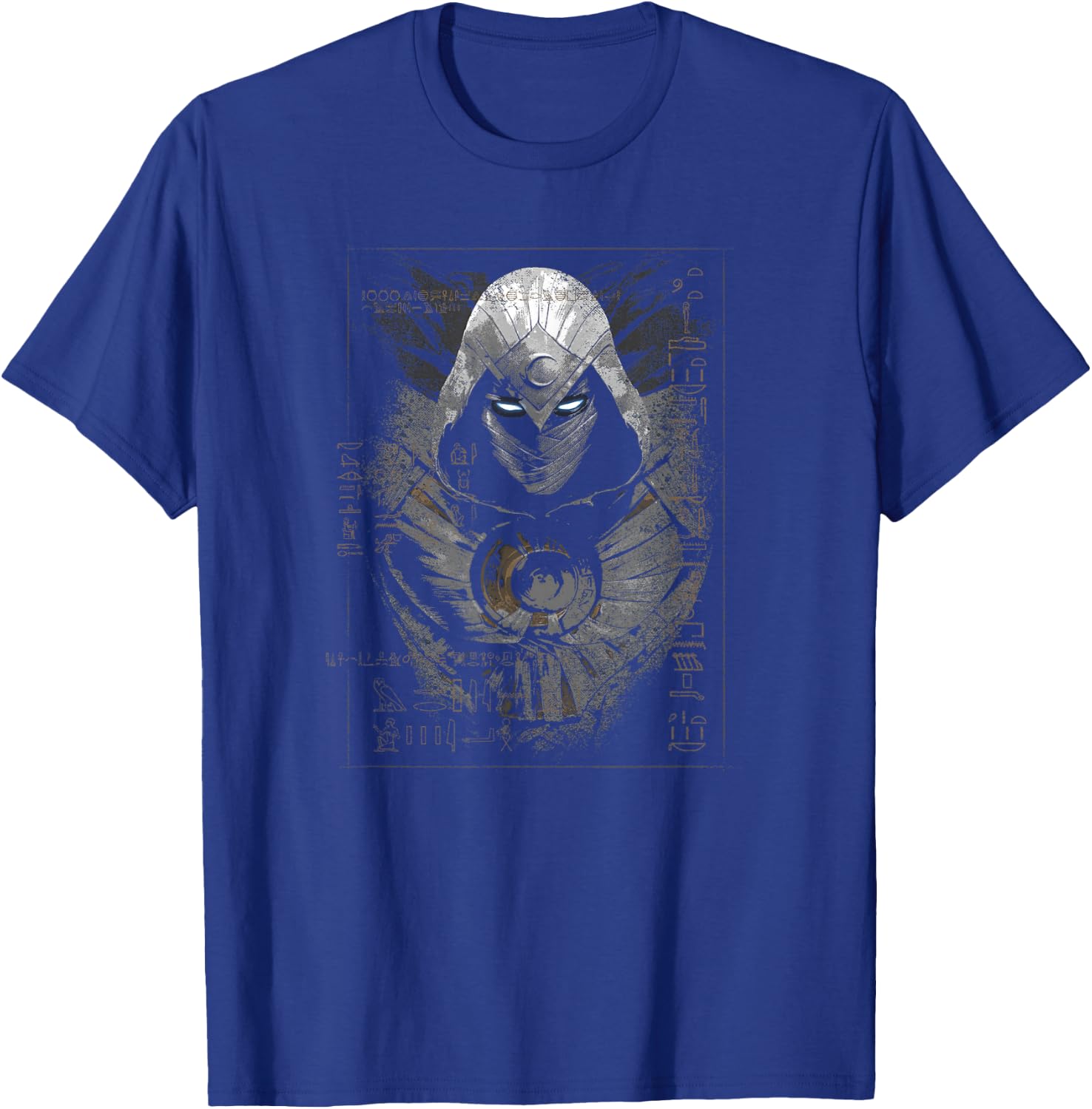 Marvel Moon Knight Ancient Glyphs Small T-Shirt - T-Shirt | Royal