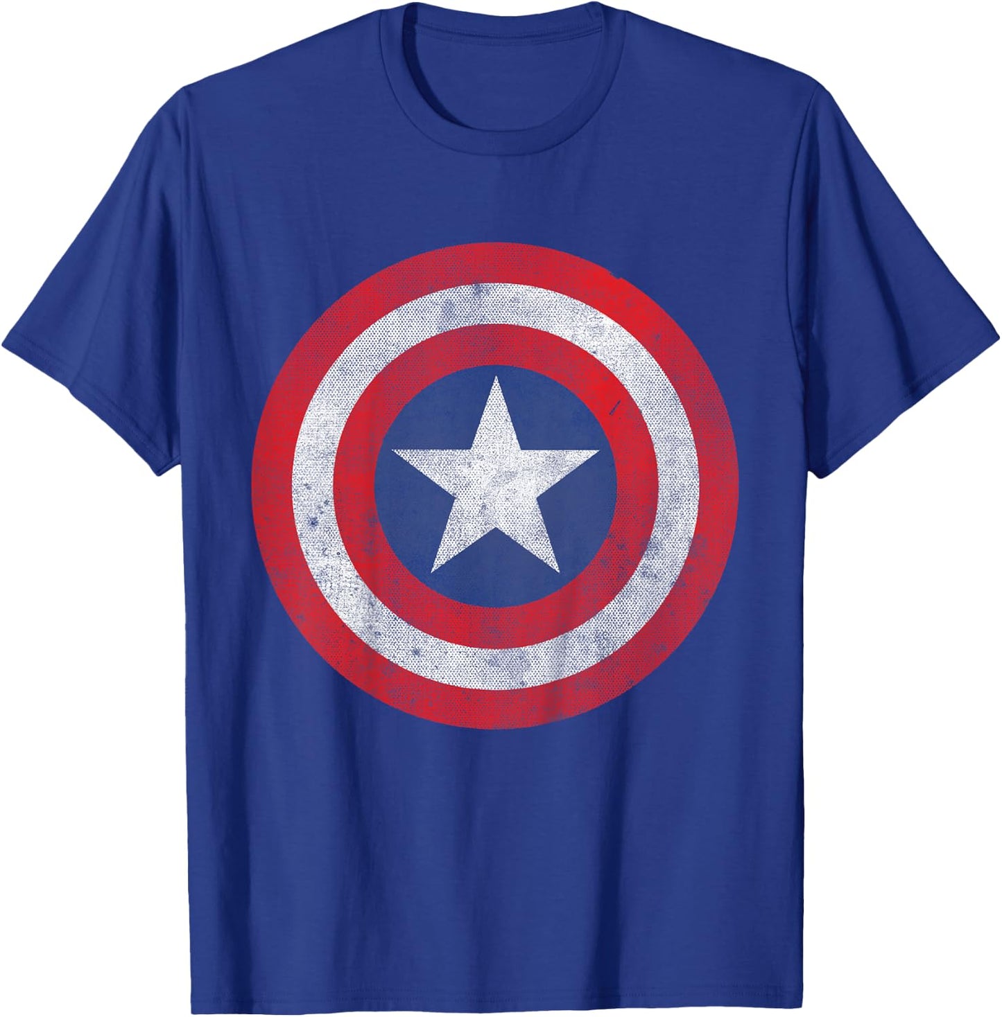 Kids Marvel Captain America Classic Shield Kids Graphic T-Shirt - T-Shirt | Royal