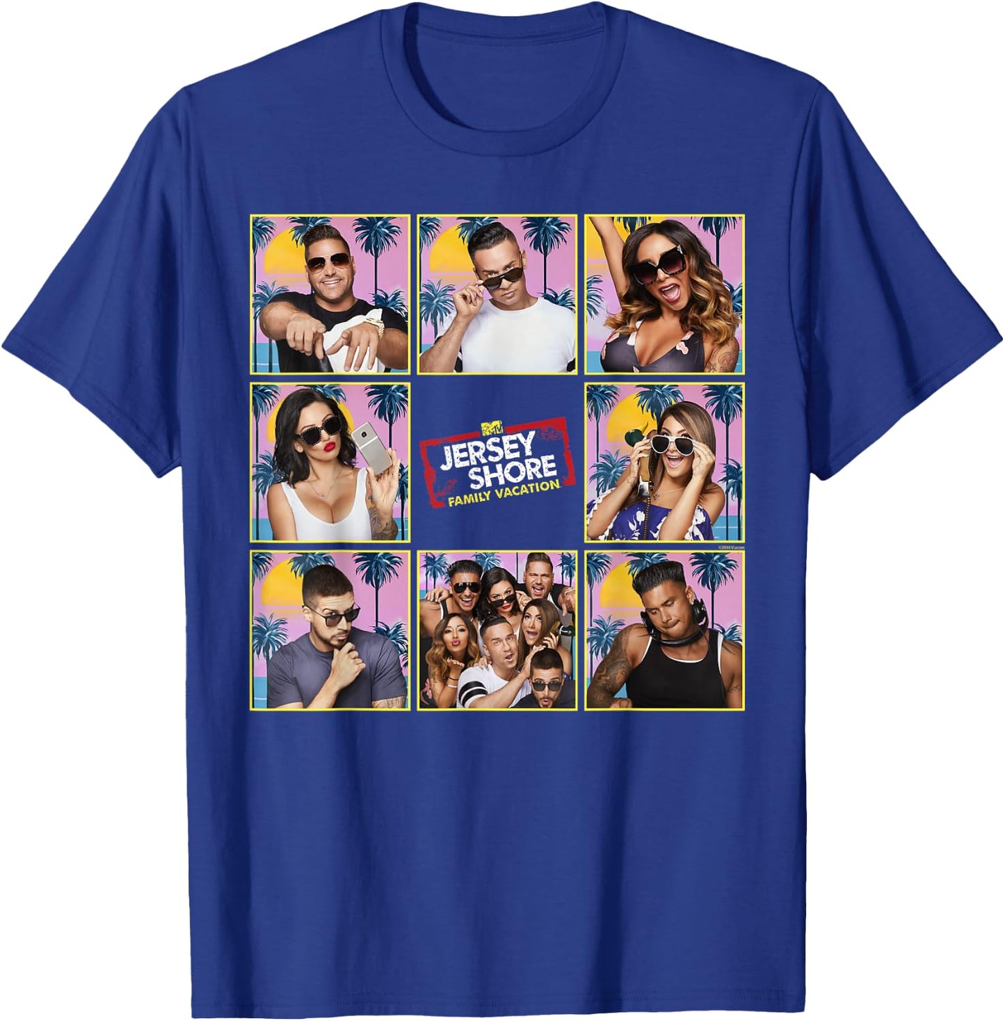 MTV Jersey Shore Jersey Story T-Shirt - T-Shirt | Royal