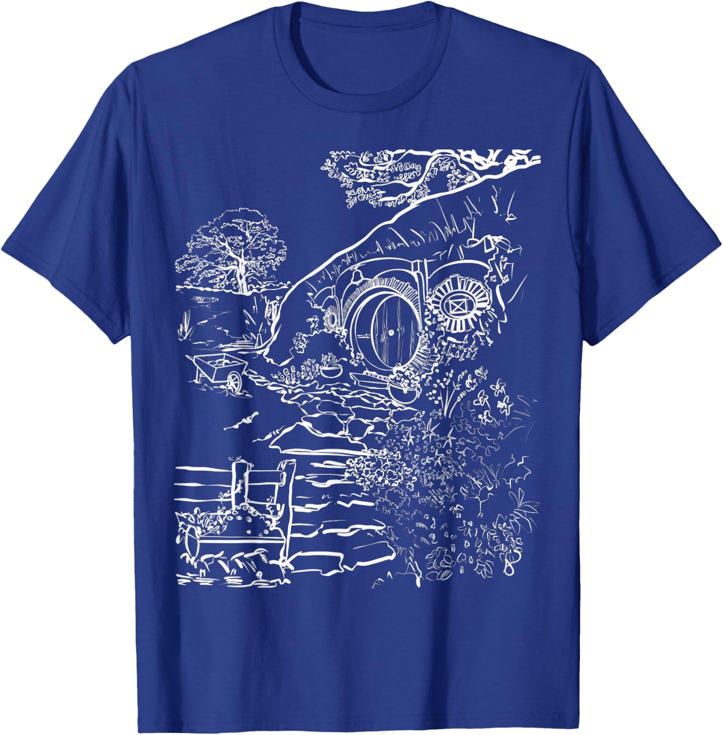 Underground Home in New Zealand Small T-Shirt - T-Shirt | Royal