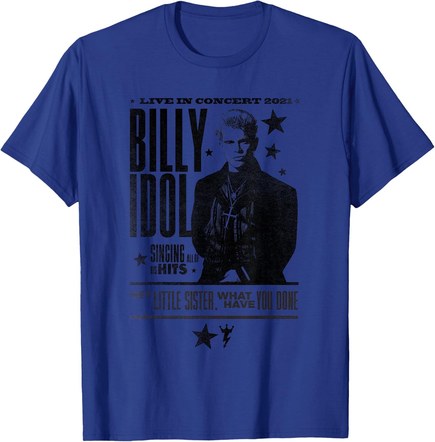 Billy Idol - Live in Concert Small T-Shirt - T-Shirt | Royal