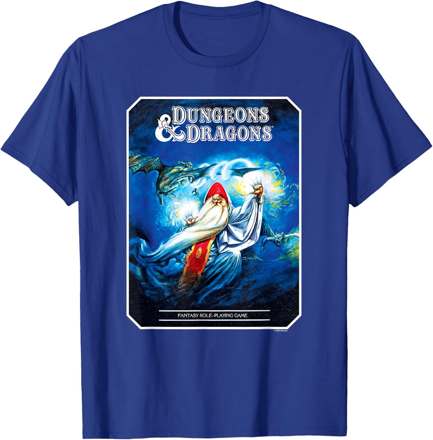 Dungeons & Dragons Vintage Advanced Player's Handbook Small T-Shirt - T-Shirt | Royal