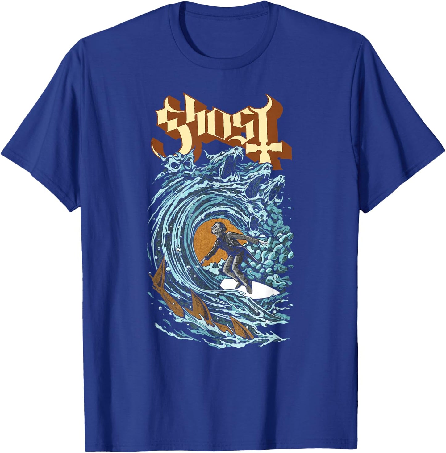Ghost - Evil Surfer T-Shirt - T-Shirt | Royal