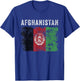 Afghanistan Flag Distressed - Men Women Kids - Afghan Flag T-Shirt - T-Shirt | Royal