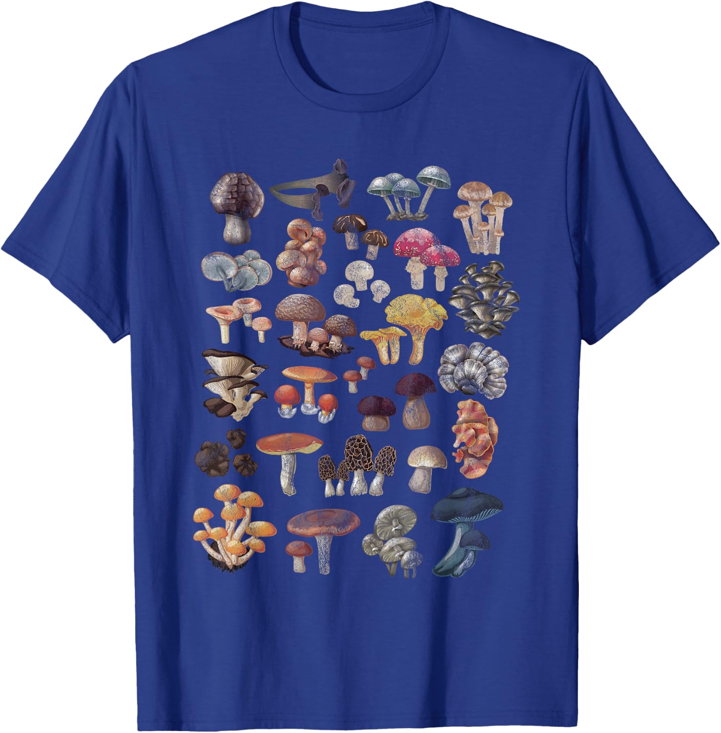 Mushroom Season Mycology Fungi Foraging Mushroom Lover T-Shirt - T-Shirt | Royal