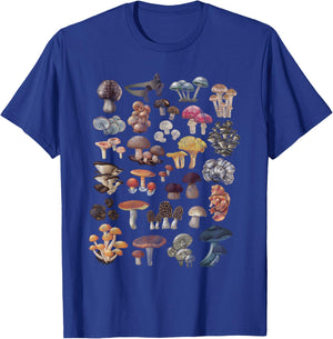 Mushroom Season Mycology Fungi Foraging Mushroom Lover T-Shirt - T-Shirt | Royal