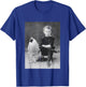 Smoking Boy With Chicken Vintage Bizarre Weird T-Shirt - T-Shirt | Royal