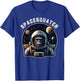 Spacesquatch Retro Bigfoot Astronaut in Space Cosmic T-Shirt - T-Shirt | Royal