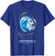 Mission to The Moon 2026 Astronaut Artemis Rocket Artemis 2 T-Shirt - T-Shirt | Royal