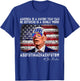 America Nation Defined In A Single Word Biden Funny Humor T-Shirt - T-Shirt | Royal