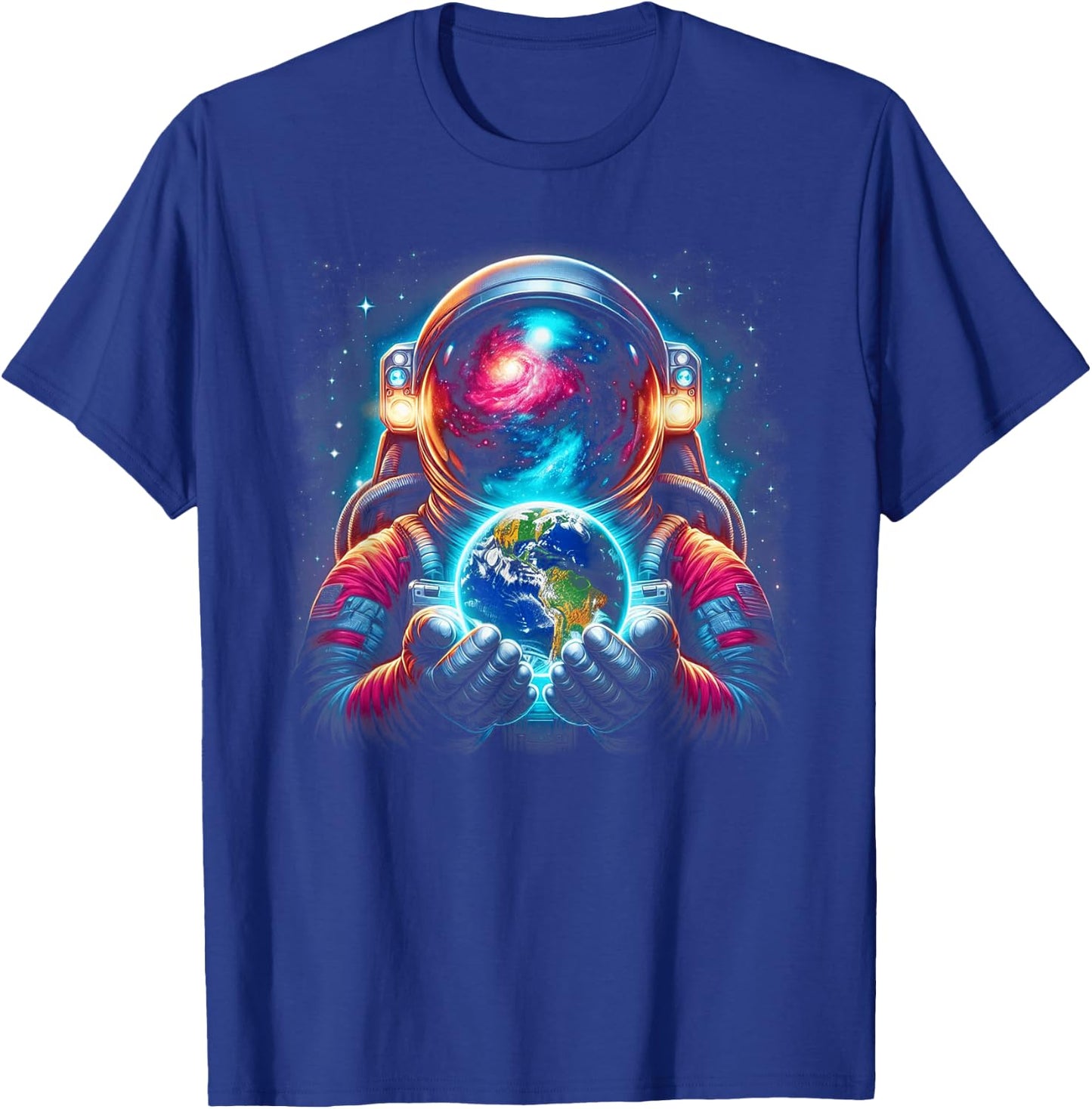 Astronaut Planets Astronaut Science Space T-Shirt - T-Shirt | Royal