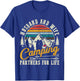 Husband And Wife Camping Partners For Life Sweet T-Shirt - T-Shirt | Royal
