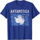 Antarctica Flag Distressed - Men Women Kids - Antarctic Flag T-Shirt - T-Shirt | Royal