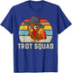 Turkey Trot Squad Thanksgiving Run Costume Men Women T-Shirt - T-Shirt | Royal