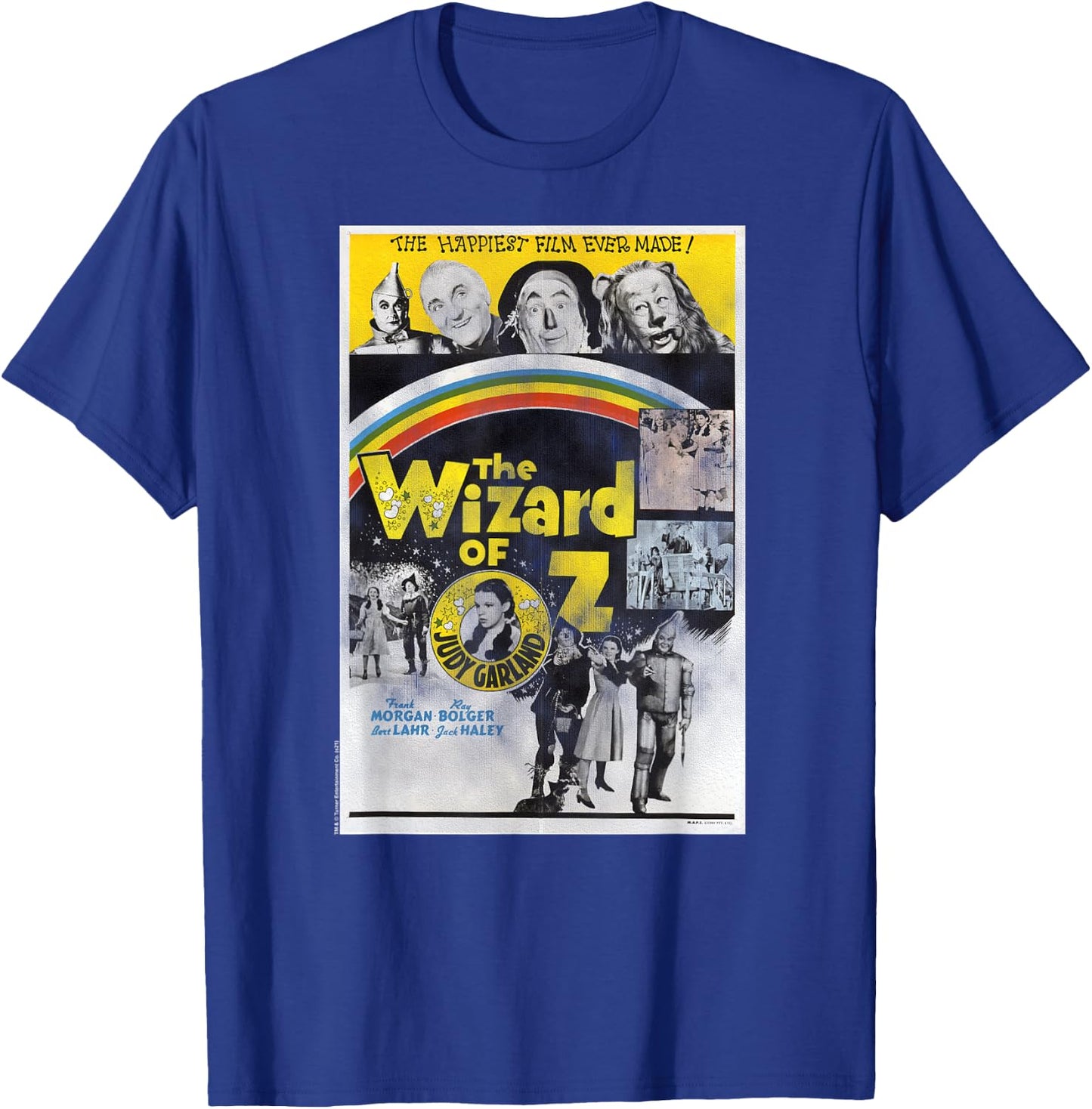 Wizard of Oz Vintage Movie Poster T-Shirt - T-Shirt | Royal