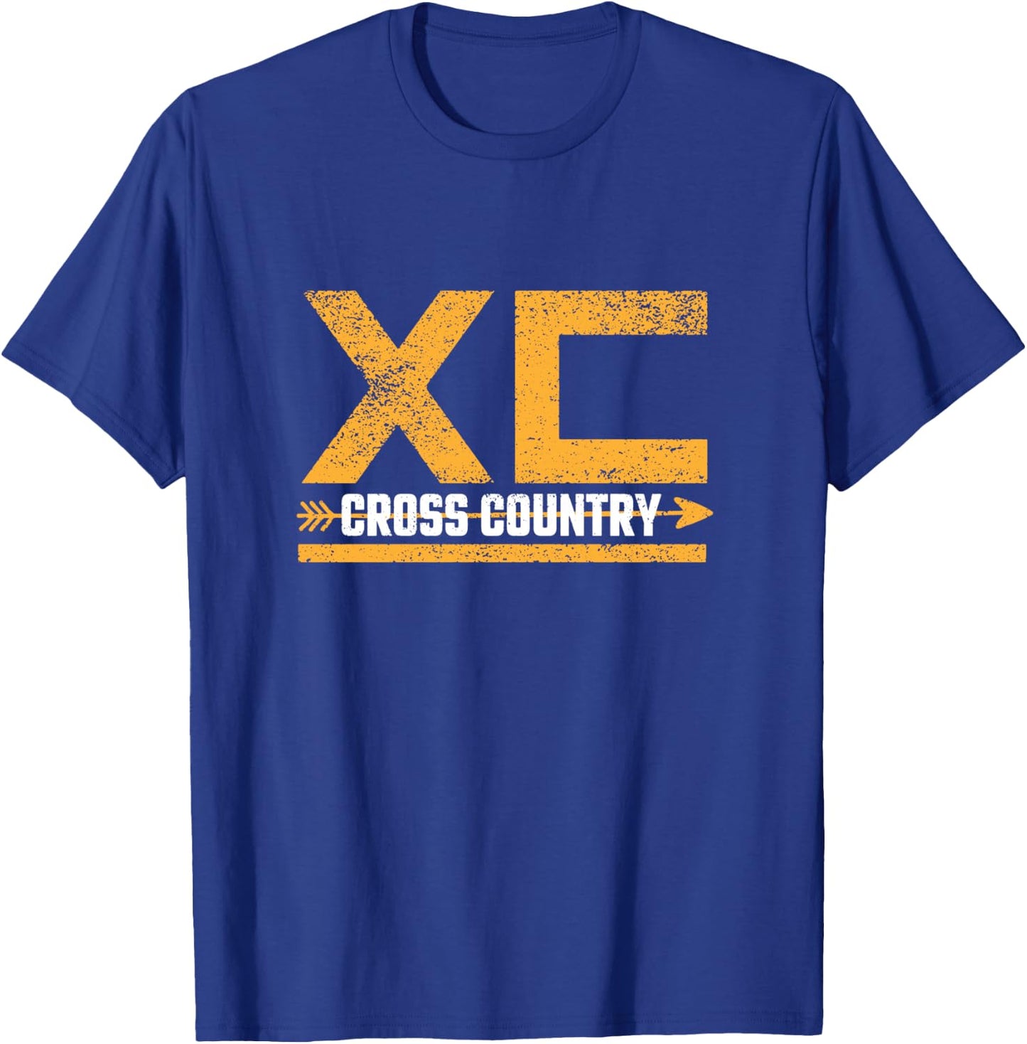 Cross Country Running T-Shirt - T-Shirt | Royal