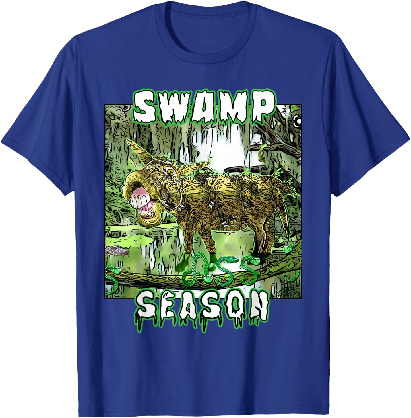 Swamp Ass T-Shirt - T-Shirt | Royal