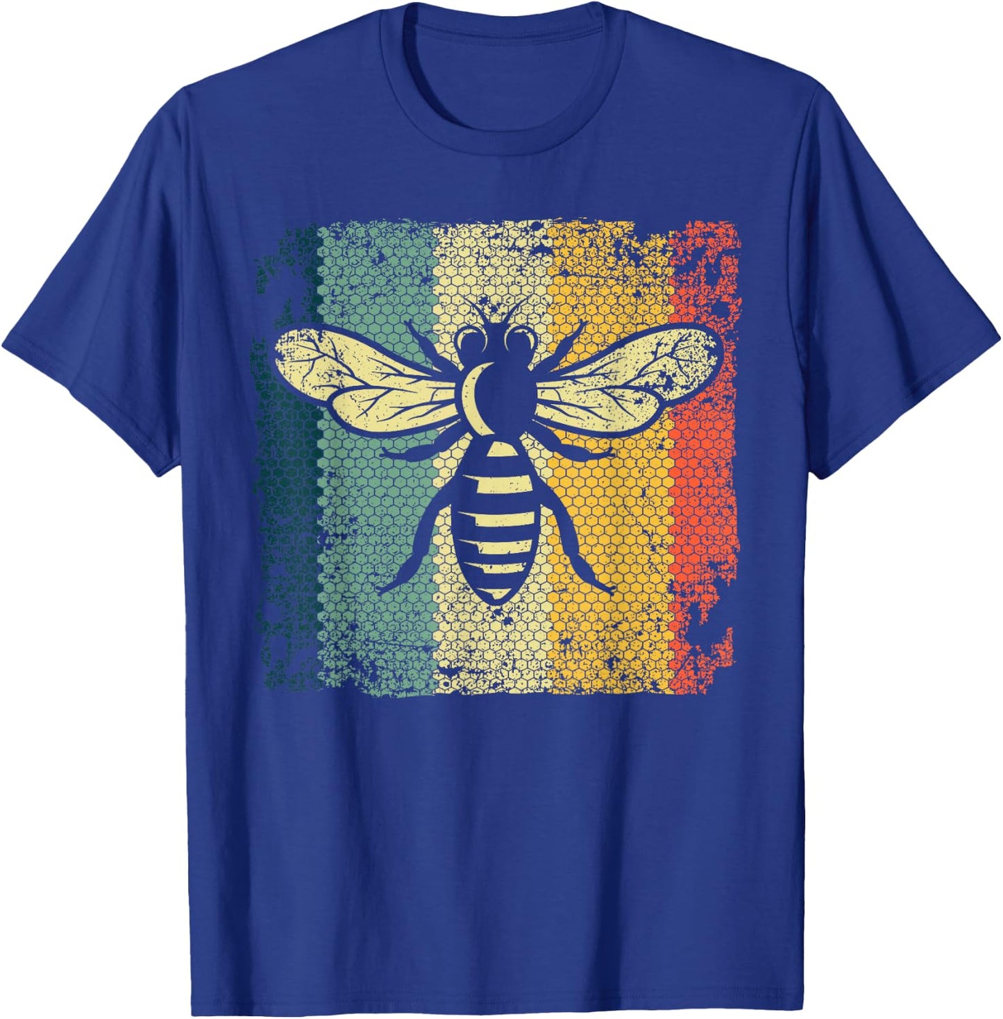Funny Vintage Bee Designs Women Beekeeping Honey Bee T-Shirt - T-Shirt | Royal