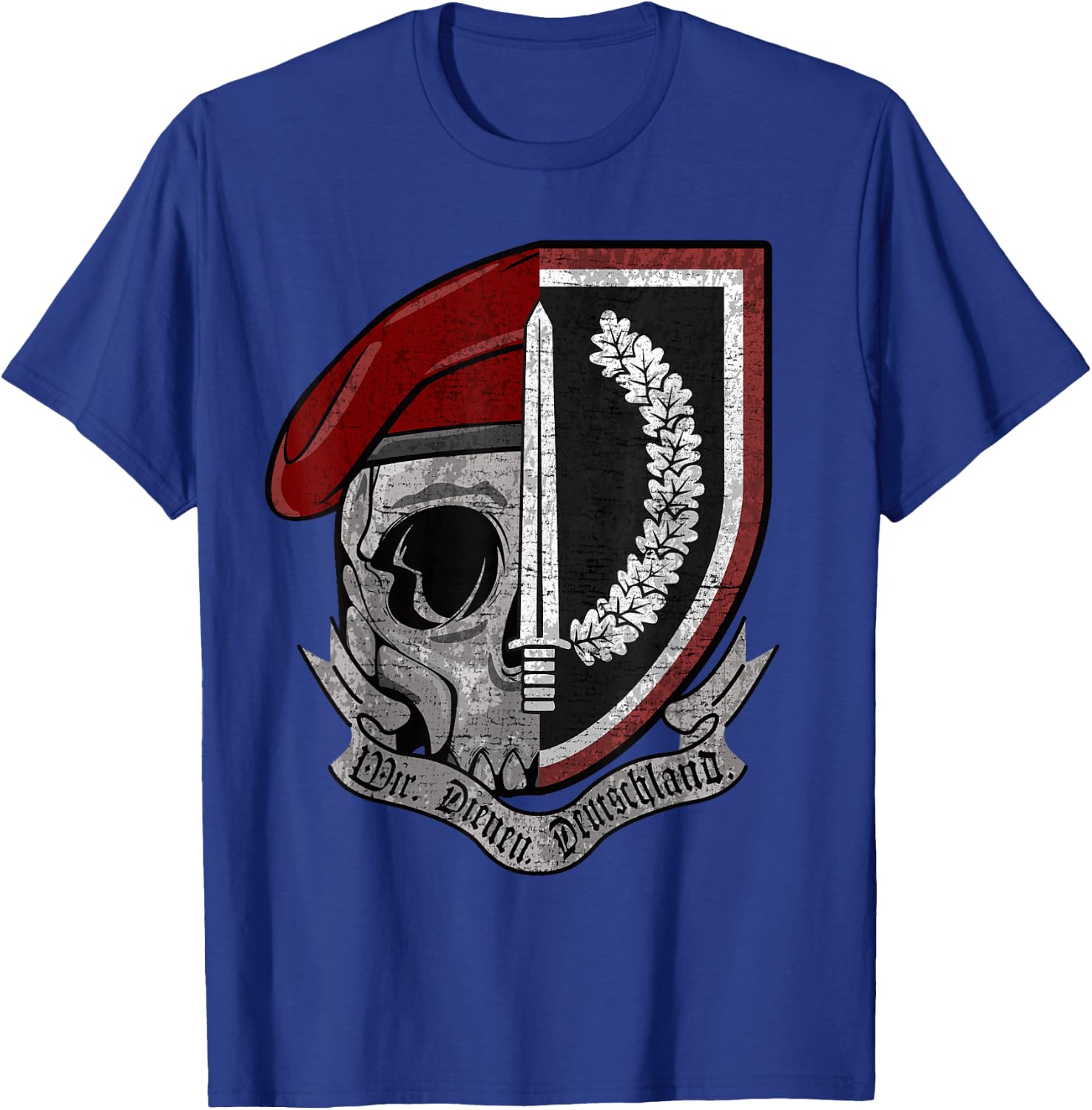 German KSK Special Force Kommando Spezialkräfte Bundeswehr T-Shirt - T-Shirt | Royal