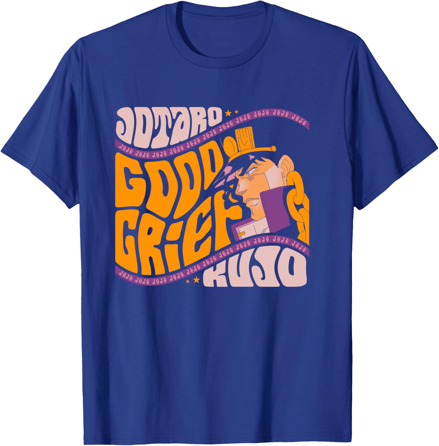JoJo's Bizarre Adventure Good Grief Jotaro Yare Yare Daze T-Shirt - T-Shirt | Royal