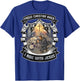 Christian Biker I Ride With Jesus Artwork Motorcycle Prayer T-Shirt - T-Shirt | Royal