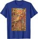 St Francis of Assisi Art Patron Saint of Animals Catholic T-Shirt - T-Shirt | Royal