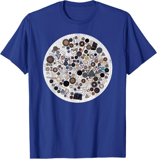 Diatoms Algae Microalgae Sea Flora Life Biomass Fun T-Shirt - T-Shirt | Royal