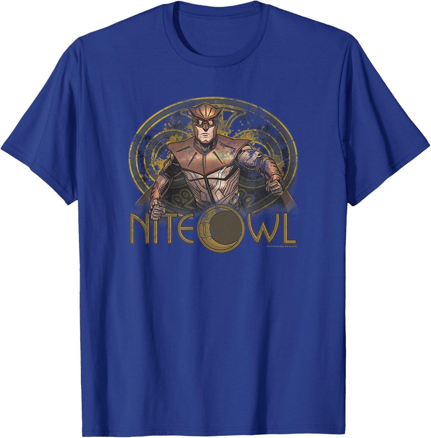 Watchmen Nite Owl T-Shirt - T-Shirt | Royal