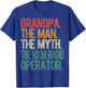 Ham Radio Operator Grandpa Amateur Radio Retro T-Shirt - T-Shirt | Royal