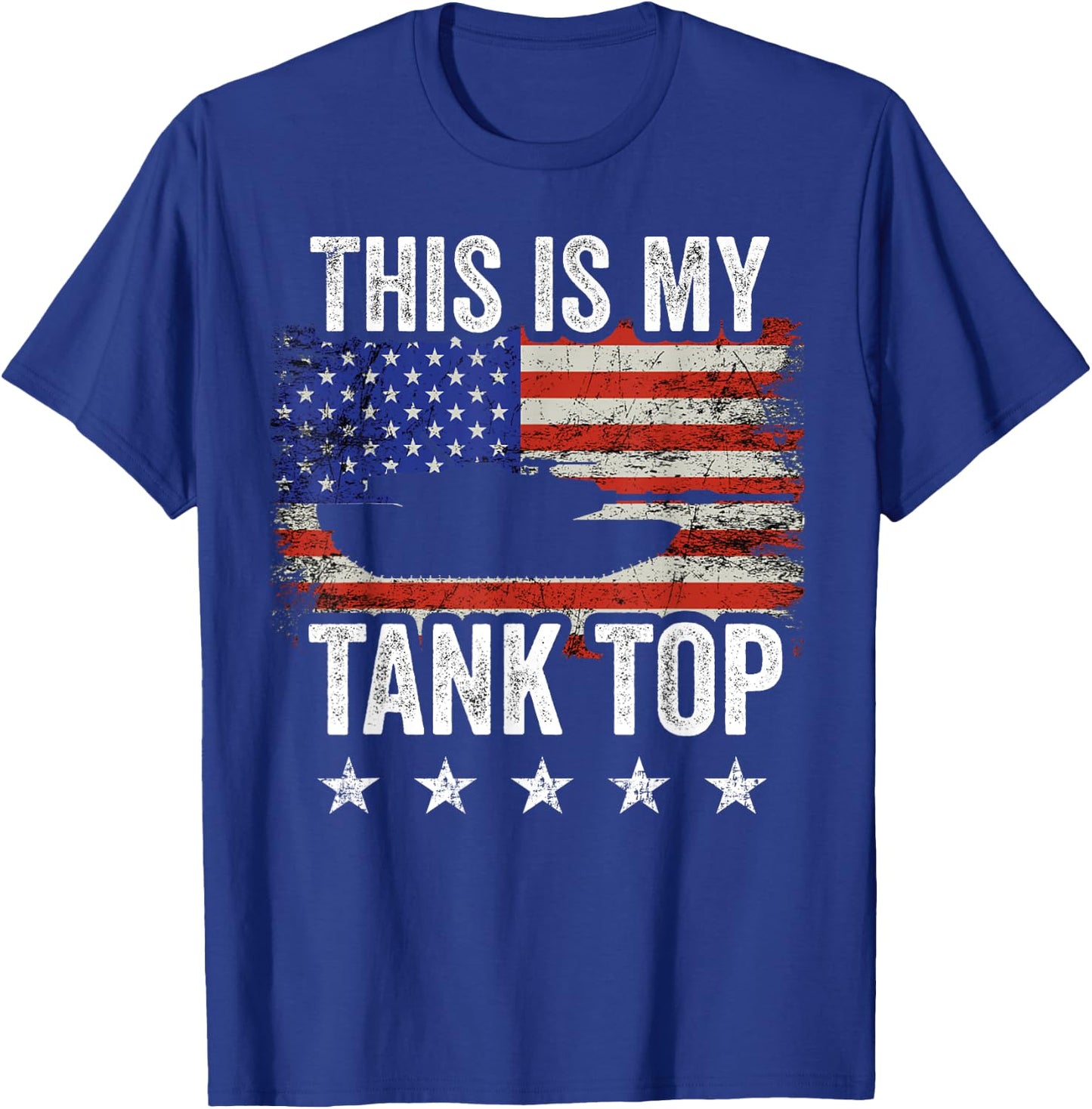 M1 Abrams Tank American Main Battle Tank T-Shirt - T-Shirt | Royal